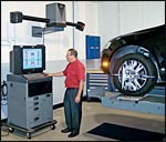 Hunter Digital Imaging Futóműállító rendszerek in OEM R&D Facilities